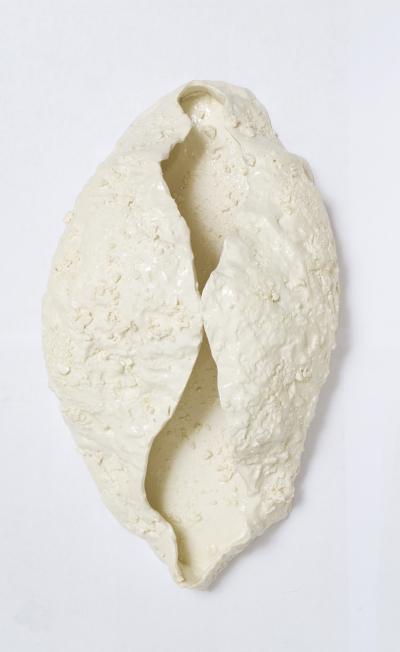 Dora Stanczel French Bespoke Organic Mona Sconces by Ceramicist Dora Stanczel