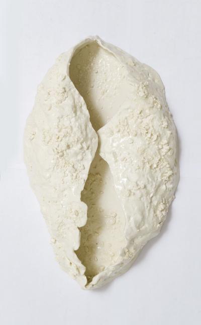 Dora Stanczel French Bespoke Organic Mona Sconces by Ceramicist Dora Stanczel