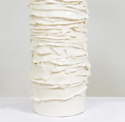 Dora Stanczel French Bespoke Porcelain Anemone Lamp