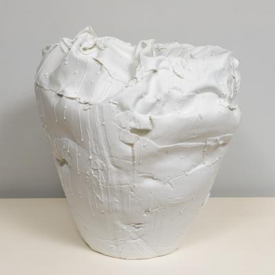Dora Stanczel French Bespoke Sculptural Porcelain Vase