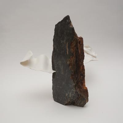 Dora Stanczel GRANDE IMAGO porcelain and Eclisseo granite sculpture