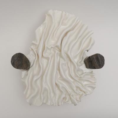 Dora Stanczel OCEANINE porcelain and Eclisseo granite sculpture