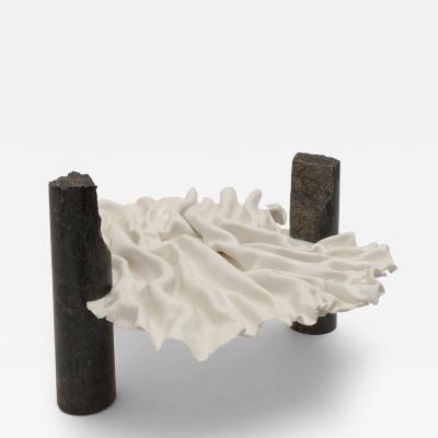 Dora Stanczel OCEANINE porcelain and Eclisseo granite sculpture