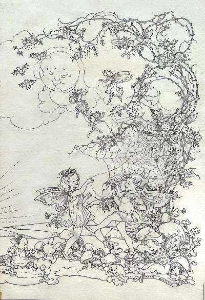 Doreen Baxter Wonderland Tale Fairy Tale Female Illustrator