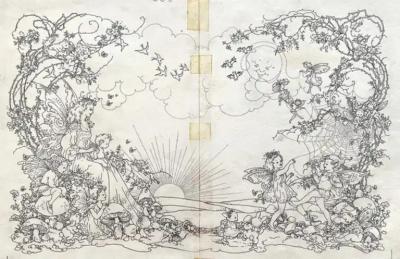 Doreen Baxter Wonderland Tale Fairy Tale Female Illustrator