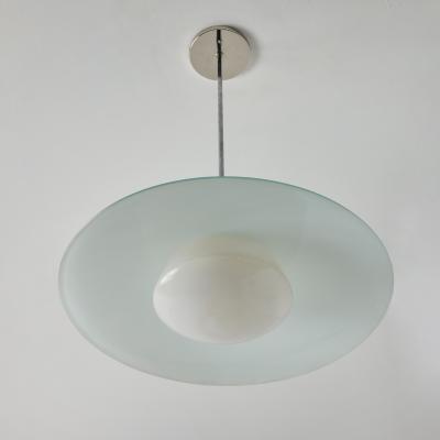 Doria Leuchten 1950s Model 913 3522 55 Glass Metal Ceiling Lamp By Wolfgang T mpel for Doria