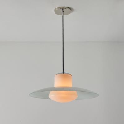 Doria Leuchten 1950s Model 913 3522 55 Glass Metal Ceiling Lamp By Wolfgang T mpel for Doria