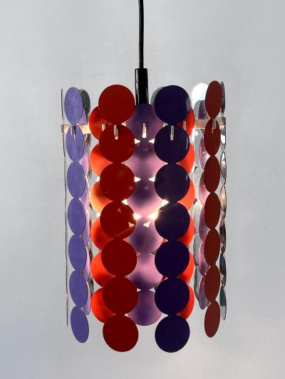 Doria Leuchten Lovely Mid Century Modern Pendant Lamp or Hanging Light by Doria 1960 Germany