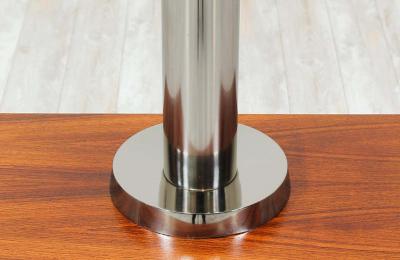 Doria Leuchten Mid Century Chrome Murano Table Lamp by Doria Leuchten
