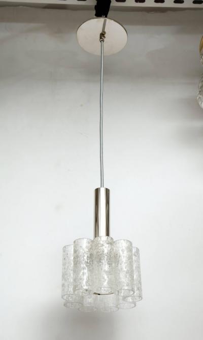 Doria Leuchten Murano Glass Tube Pendants