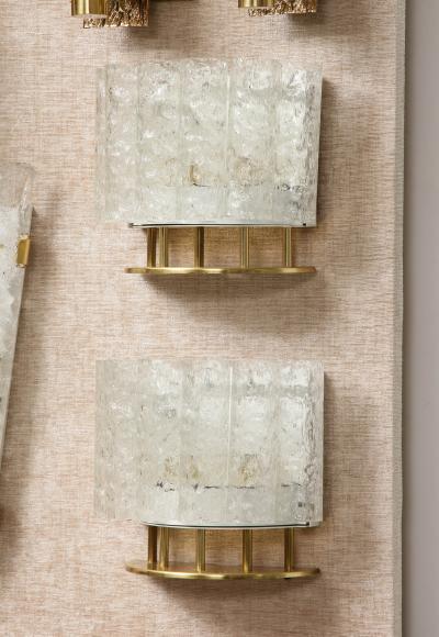 Doria Leuchten Pair of 1960s Tube Sconces by Doria