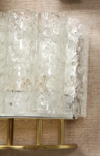 Doria Leuchten Pair of 1960s Tube Sconces by Doria