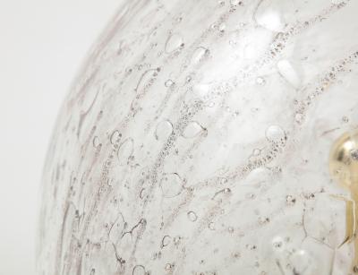 Doria Leuchten Pair of 1970s Large Sputnik Murano Glass Table Lamps by Doria