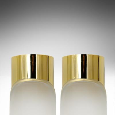 Doria Leuchten Set of Brass Sconces by Doria Leuchten Germany 1960s