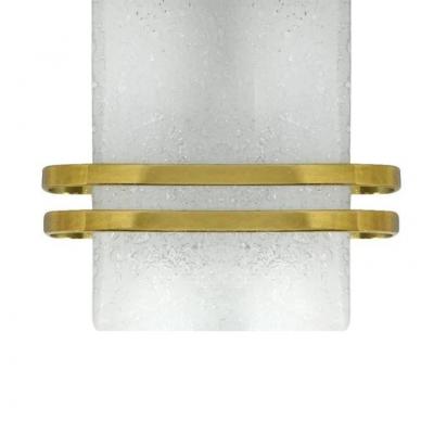 Doria Leuchten Set of Murano Glass and Brass Sconces by Doria Leuchten C 1960s