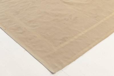 Doris Leslie Blau Aubusson Style Modern Beige Wool Rug by Eric Cohler