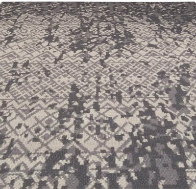 Doris Leslie Blau Collectio Contemporary Abstract Petra Gray Handmade Wool Rug