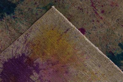 Doris Leslie Blau Collection Abstract Colorful Daliesque Handmde Wool Rug