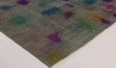 Doris Leslie Blau Collection Abstract Colorful Daliesque Handmde Wool Rug