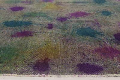 Doris Leslie Blau Collection Abstract Colorful Daliesque Handmde Wool Rug