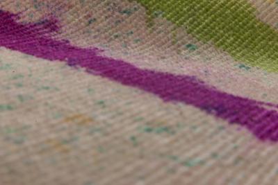 Doris Leslie Blau Collection Abstract Daliesque Blue Green White Yellow Pink Rug