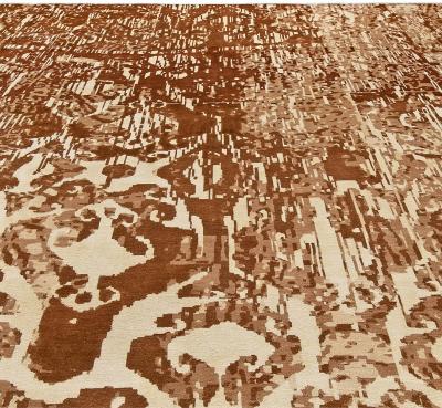 Doris Leslie Blau Collection Abstract Luria Hand Knotted Wool Rug