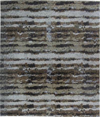 Doris Leslie Blau Collection Abstract Tibetan Wool and Silk Rug