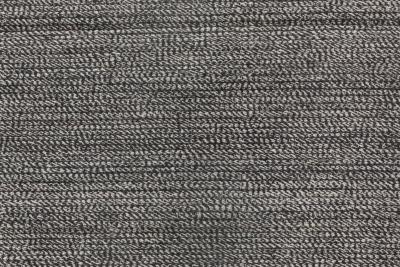 Doris Leslie Blau Collection Bauer Minimalist Gray Handmade Wool Rug I
