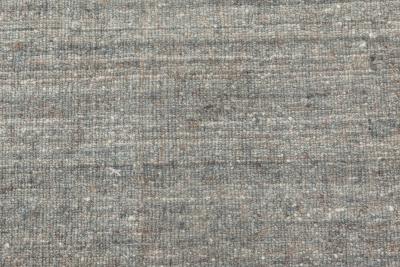 Doris Leslie Blau Collection Bauer Pattern Less Design Gray Wool Rug II
