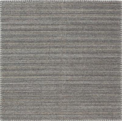 Doris Leslie Blau Collection Bauer Pattern Less Rug III in Gray and Brown