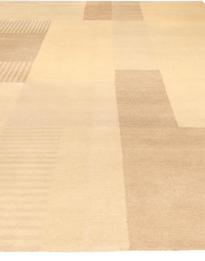 Doris Leslie Blau Collection Bauhaus Handmade Wool and Silk Rug