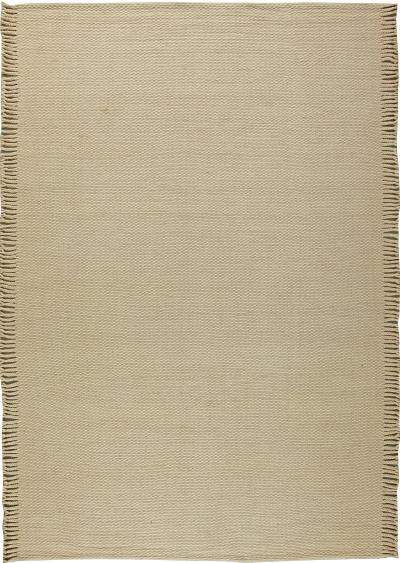 Doris Leslie Blau Collection Beige Flat Weave Wool Rug