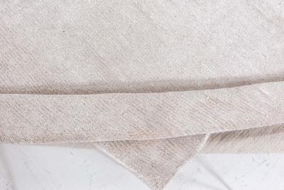 Doris Leslie Blau Collection Beige Handmade Wool and Silk Rug