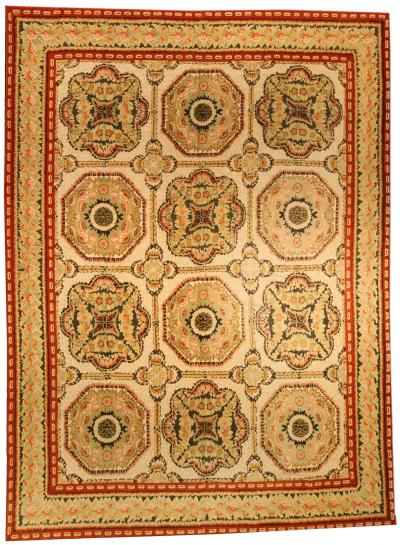 Doris Leslie Blau Collection Bessarabian Floral Design Handmade Wool Rug