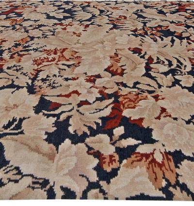 Doris Leslie Blau Collection Bessarabian Floral Design Handmade Wool Rug