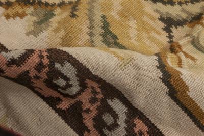 Doris Leslie Blau Collection Bessarabian Floral Flat Weave Wool Rug