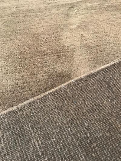 Doris Leslie Blau Collection Contemporary Brown Handmade Mohair Rug
