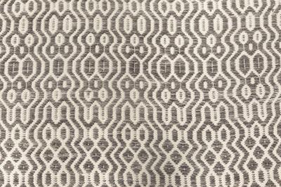 Doris Leslie Blau Collection Contemporary Gray White Flat Weave Wool Rug