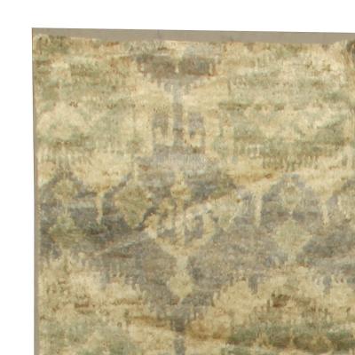 Doris Leslie Blau Collection Contemporary Mallow Mint Abstract Handmade Rug