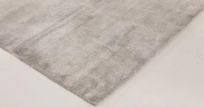 Doris Leslie Blau Collection Contemporary Silver Handmade Wool Rug