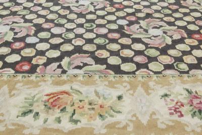 Doris Leslie Blau Collection European Inspired Bassarabian Botanic Wool Rug