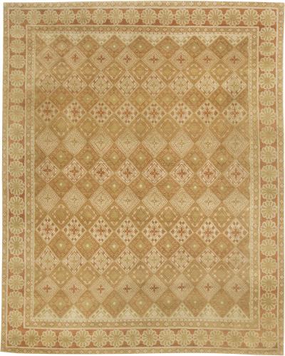 Doris Leslie Blau Collection European Inspired Tibetan Handmade Wool Rug