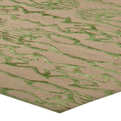 Doris Leslie Blau Collection Extra Large Tibetan Rug in Pinky Beige and Green
