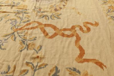 Doris Leslie Blau Collection Floral Bessarabian Design Handmade Wool Rug