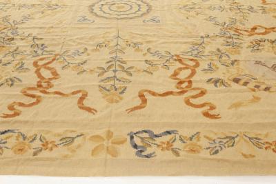 Doris Leslie Blau Collection Floral Bessarabian Design Handmade Wool Rug