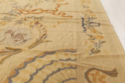 Doris Leslie Blau Collection Floral Bessarabian Design Handmade Wool Rug