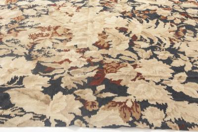 Doris Leslie Blau Collection Floral Bessarabian Design Handmade Wool Rug