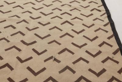 Doris Leslie Blau Collection Geometric Aubusson Style Rug by Parkin Saunders