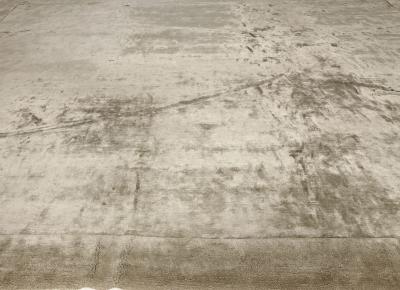 Doris Leslie Blau Collection Green Handmade Silk Rug