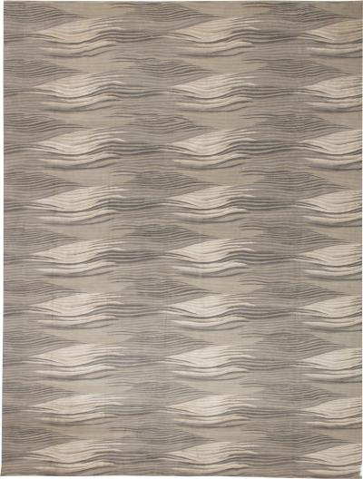 Doris Leslie Blau Collection Handmade Oversized Abstract River Area Rug